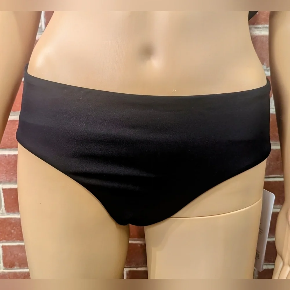 NWT Athleta Square Neck Bra Cup Tankini 34D/DD with Full Bikini Bottom Size M - Picture 4 of 15